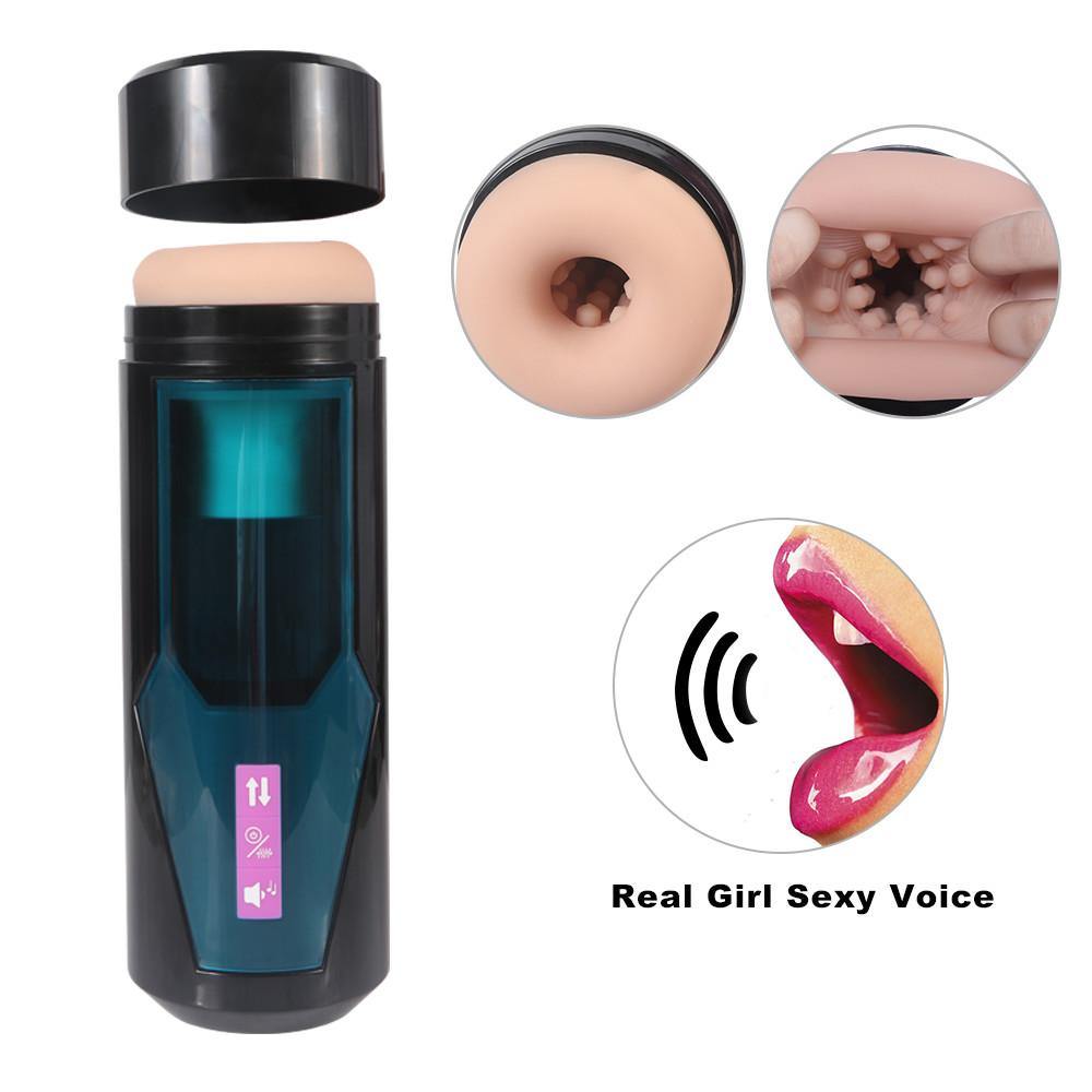 Male Masturbator Cup with 9 Vibration Modes Real Sexy Voice – Sex Machine &  Sex Doll Adult Toys Online Store - Sexlovey