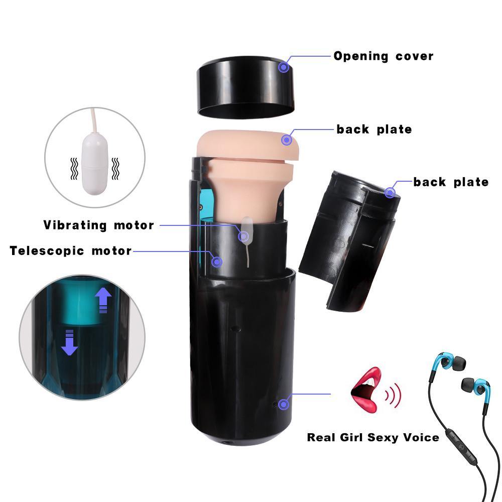 Male Masturbator Cup with 9 Vibration Modes Real Sexy Voice – Sex Machine &  Sex Doll Adult Toys Online Store - Sexlovey