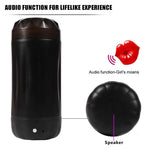 Vibrating Male Masturbator Cup Audio Function-Girl's Moans Detachable Pocket Pussy - Sex Machine & Sex Doll Adult Toys Online Store - Sexlovey