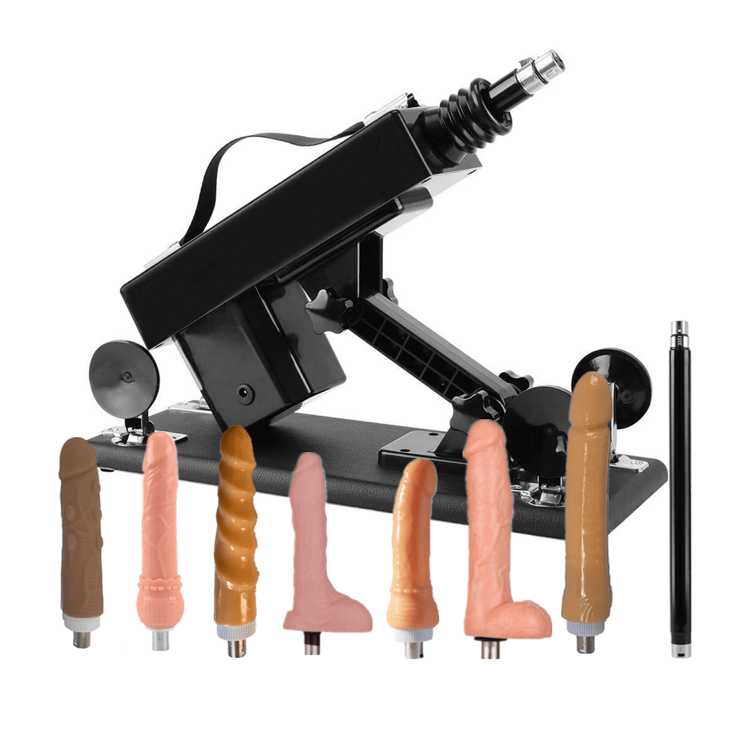 Lurevibe - Automatic Sex Machine Sex Toys,Thrusting Machines for Men  Women,Love Machine Device Gun with 6 Attachments